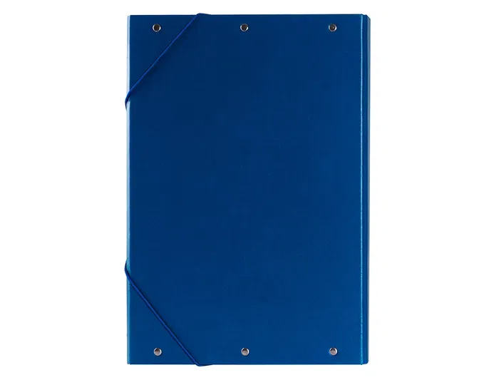 Liderpapel Carpeta Proyectos Folio Lomo 30mm Cartón Forrado Azul