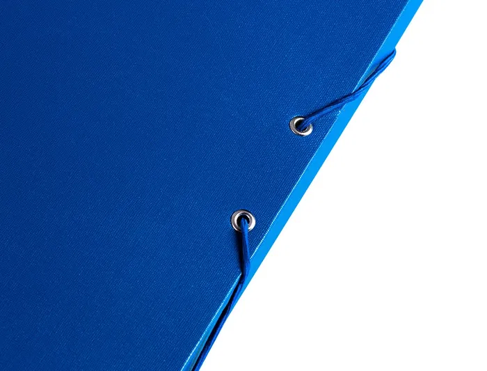Liderpapel Carpeta Proyectos Folio Lomo 30mm Cartón Forrado Azul