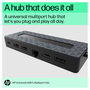 HP Universal USB-C Multiport Hub 50H98AA Negro