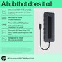 HP Universal USB-C Multiport Hub 50H98AA Negro