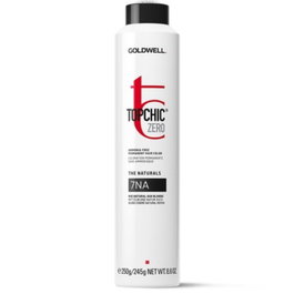 Goldwell TopChic Zero Tinte de Cabello Permanente 7NA Mid Natural Ash Blonde