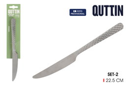 Inde Set 2 Cuchillos de Mesa Moma 23.5 cm (12 Cajas)