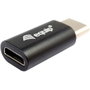 Equip Adaptador USB-C Macho a Micro USB Hembra Negro 133472