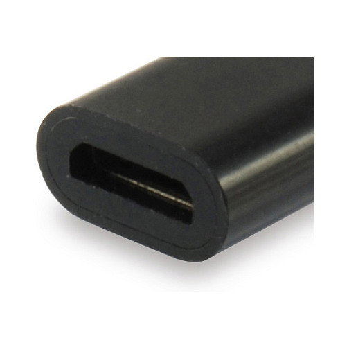Equip Adaptador USB-C macho a Micro-USB hembra negro 133472