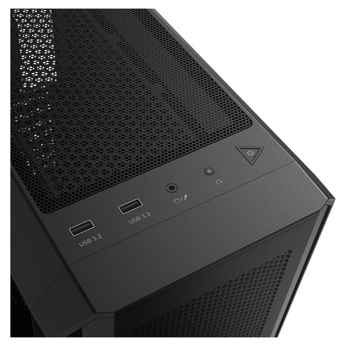 XPG Valor Air Plus ATX Midi Tower Negro Cristal Templado 4x120mm ARGB