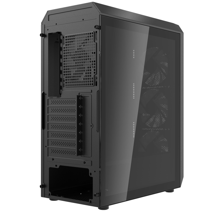 XPG VALOR AIR PLUS Midi-Tower Case Negro con Panel Frontal Magnético y 4 Ventiladores ARGB 120mm XPG VALOR AIR PLUS Midi-Tower Case Negro con Panel Frontal Magnético y 4 Ventiladores ARGB 120mm