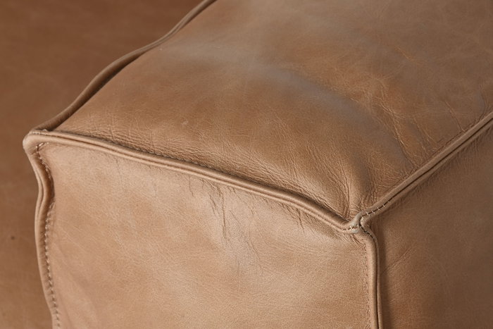 DKD Home Decor Sofá 3 Plazas de Piel Cognac 214x94x77 cm Desmontable - Top Sofas 2c24