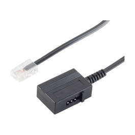 S-Impuls Adaptador West RJ45 (8/4) a TAE (F) con cable de 20 cm