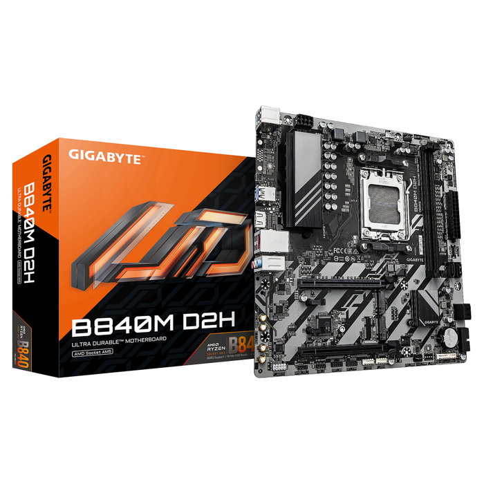 Gigabyte B840M D2H Micro ATX DDR5 AM5 Gigabyte B840M D2H Micro ATX DDR5 AM5