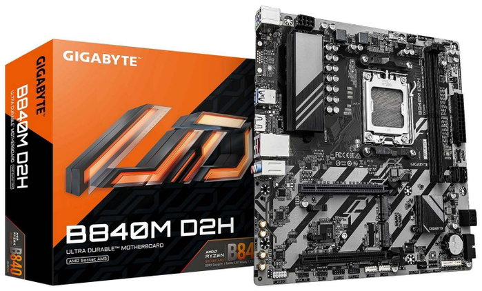 Gigabyte B840M D2H Micro ATX DDR5 AM5