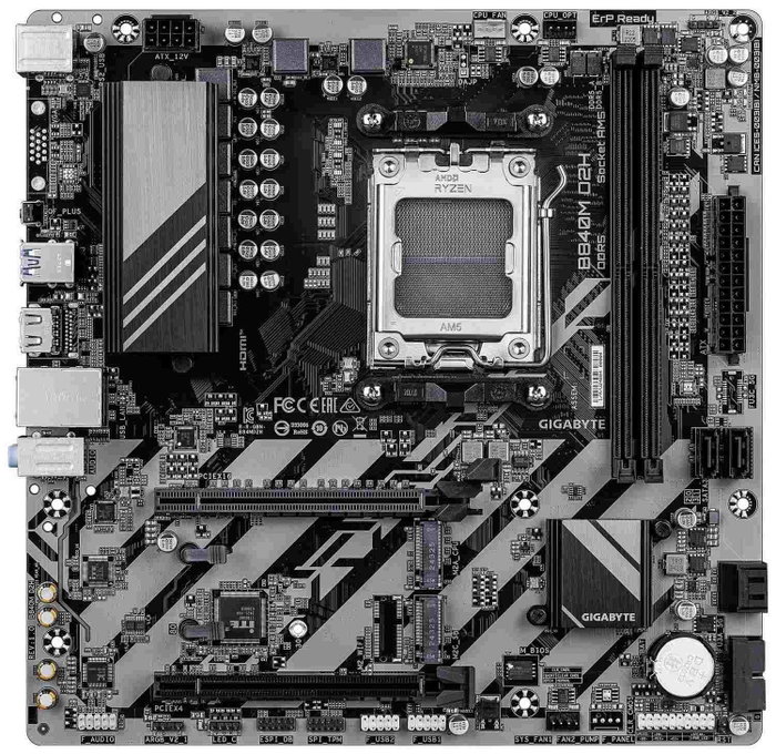 Gigabyte B840M D2H Micro ATX DDR5 AM5