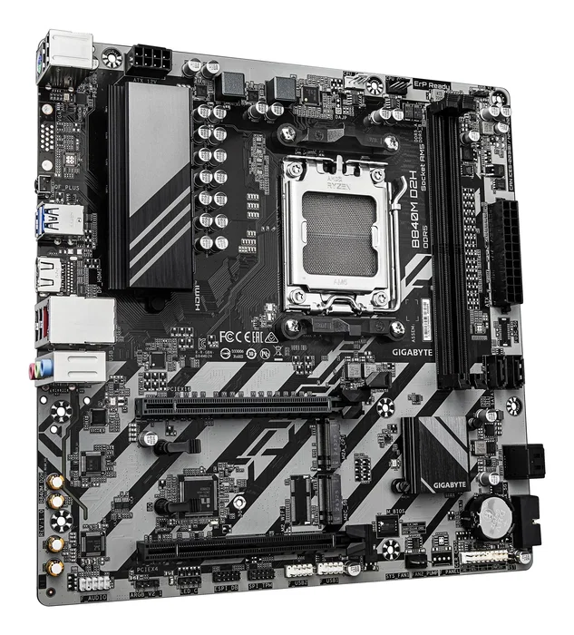 Gigabyte B840M D2H Micro ATX DDR5 AM5 Gigabyte B840M D2H Micro ATX DDR5 AM5