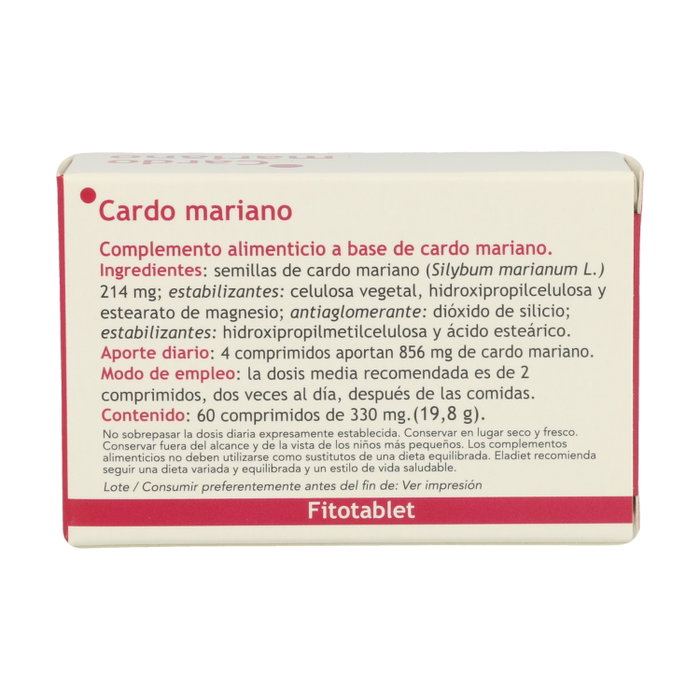 Eladiet Cardo Mariano 60 comprimidos Eladiet Cardo Mariano 60 comprimidos