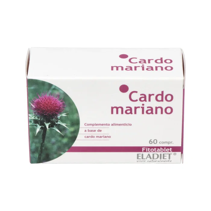 ELADIET Cardo Mariano Fitotablet 60 comprimidos ELADIET Cardo Mariano Fitotablet 60 comprimidos