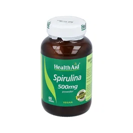 HEALTH AID Spirulina 60 Comprimidos Apto Vegetarianos Veganos