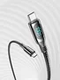 Vention TAYBAV Cable USB 2.0 Tipo-C Macho-Macho 5A 100W 1.2m con Pantalla LED, Negro