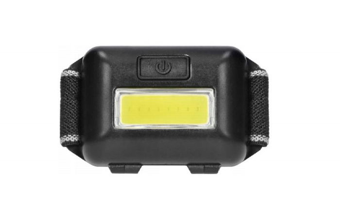 ORNO LT-7 Linterna Frontal LED con Poder de Baterias 3 AAA (Pilas No Incluidas)
