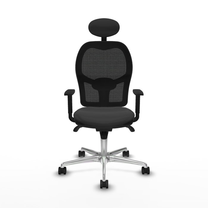PIQUERAS Y CRESPO Silla de oficina Jorquera Gris oscuro y Negro PIQUERAS Y CRESPO Silla de oficina Jorquera Gris oscuro y Negro
