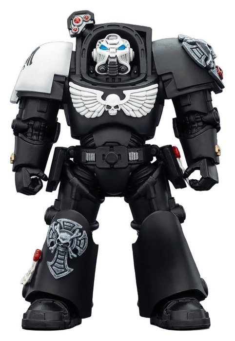 Joy Toy (CN) Warhammer 40,000 Figura Raven Guard Terminator con Espada de Energía y Storm Bolter Joy Toy (CN) Warhammer 40,000 Figura Raven Guard Terminator con Espada de Energía y Storm Bolter