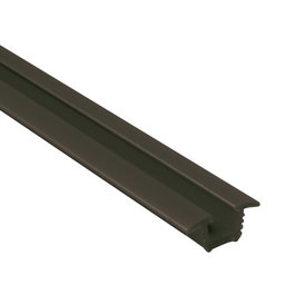 ALK System Guía Puerta Corredera Rumor 3M Plástico Marrón Herrajes