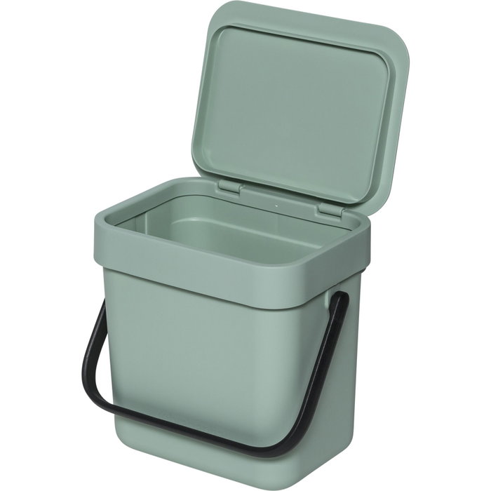 Brabantia Sort & Go Cubo de basura Verde jade 3 L Brabantia Sort & Go Cubo de basura Verde jade 3 L