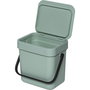Brabantia Sort & Go Cubo de basura Verde jade 3 L