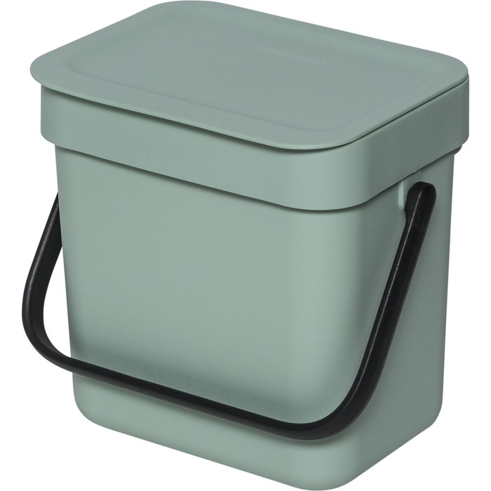 Brabantia Sort & Go Cubo de basura Verde jade 3 L Brabantia Sort & Go Cubo de basura Verde jade 3 L