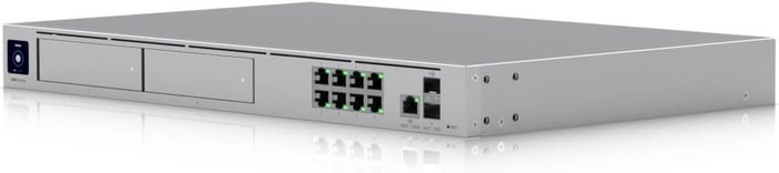 Ubiquiti UDM-Pro Cloud Gateway & Firewall - 10G SFP+, 2.5GbE WAN, 8x GbE, 2 Bahías HDD, 128 GB SSD, IDS/IPS 5 Gbps