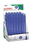 Alpino Bolígrafo Soft Touch Azul Punta 1 mm Expositor de 24 Unidades