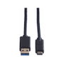 ROLINE Cable USB 3.2 Gen 1 A a C 0,5 m Negro
