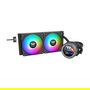 Thermaltake TH240 V2 Ultra EX ARGB - Refrigeración Líquida AIO para CPU, Kit de 240mm con 2 Ventiladores de 120mm ARGB, Negro (CL-W414-PL12SW-A)