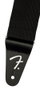 Fender Correa Polypro Negra con Extremos de Cuero