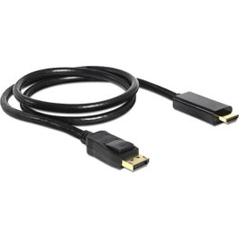 S-Impuls Cable Adaptador DisplayPort 1.2 a HDMI 4K 2m Negro Skú: B153KS2DAK