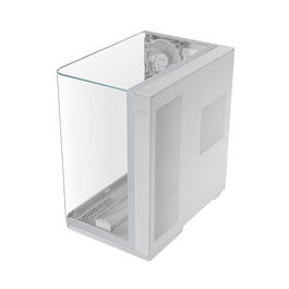 Mars gaming MCINFINITO Caja ATX Semitorre Blanca con Panel de Cristal Templado Panorámico
