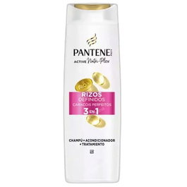 Pantene Rizos Definidos 3 en 1 Champú, Acondicionador y Mascarilla, 500 ml