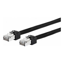 METZ CONNECT Ultraflex500 Patchkabel Cat.6 AWG 26 3,0 m Negro