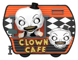Funko POP! Rides Super Deluxe Terrifier 2 Art con Clown Café