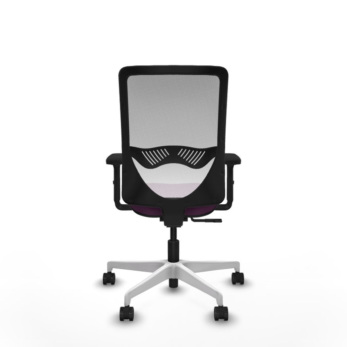 PIQUERAS Y CRESPO Silla de oficina Zulema con Mecanismo Sincro, Morado y Blanco PIQUERAS Y CRESPO Silla de oficina Zulema con Mecanismo Sincro, Morado y Blanco