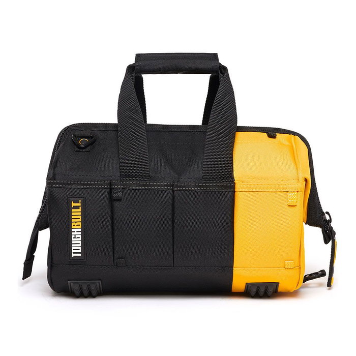Toughbuilt Bolsa Massive Mouth 30 cm con Apertura Amplia para Herramientas, Capacidad 34 kg