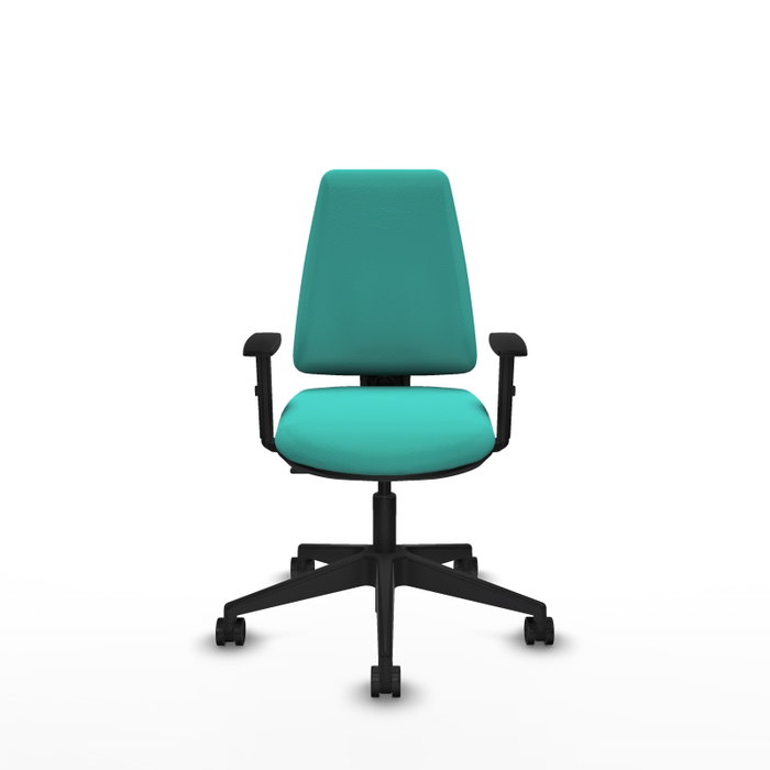 PIQUERAS Y CRESPO Silla de oficina Elche Turquesa con Brazos 1D PIQUERAS Y CRESPO Silla de oficina Elche Turquesa con Brazos 1D