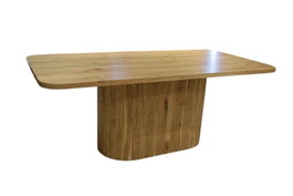 DKD Home Decor Mesa de Comedor de Acacia 200x100x76