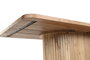 DKD Home Decor Mesa de Comedor de Acacia 200x100x76