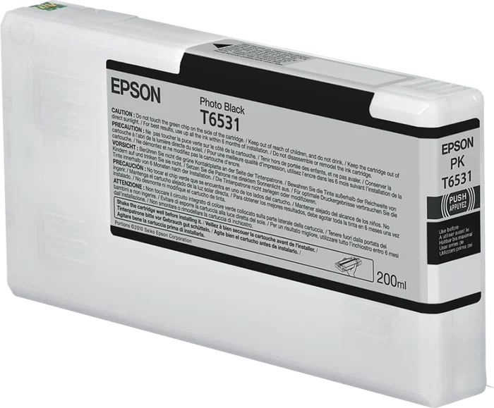 Epson T6531 Cartucho Negro Foto 200 ml