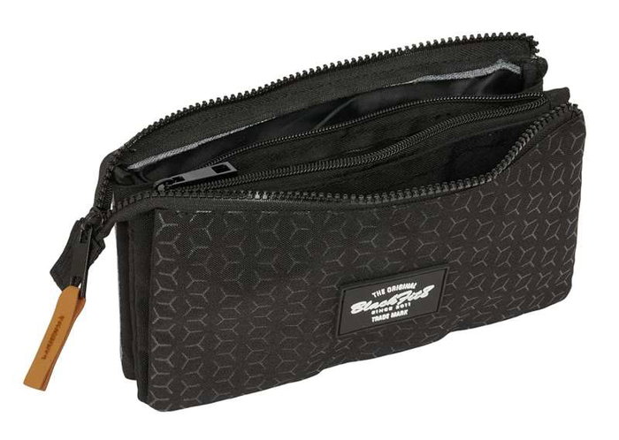 Portatodo BlackFit8 Old school Negro Gris 22 x 12 x 3 cm
