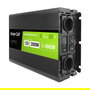 Green Cell Przetwornica napicia PowerInverter KFZ Inversor 12V a 230V 2000W/4000W con Pantalla LCD, Cargador para Coche de Onda Sinusoidal Pura