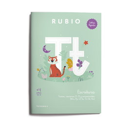 RUBIO Cuaderno A4 Escritura con Letra Ligada Vol.2 (+4 años) inevitable