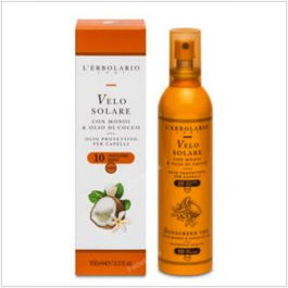 L'Erbolario Solar Velo Con Monoi Y Coco SPF10 100Ml Protección Baja Cabello