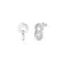 Guess JUBE05221JWRHT-U Pendientes Blooming Summer Gris