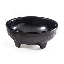 G.E.T - MOJ-801-BK - Molcajete de melamina de 118 ml - 10,2 cm Ø