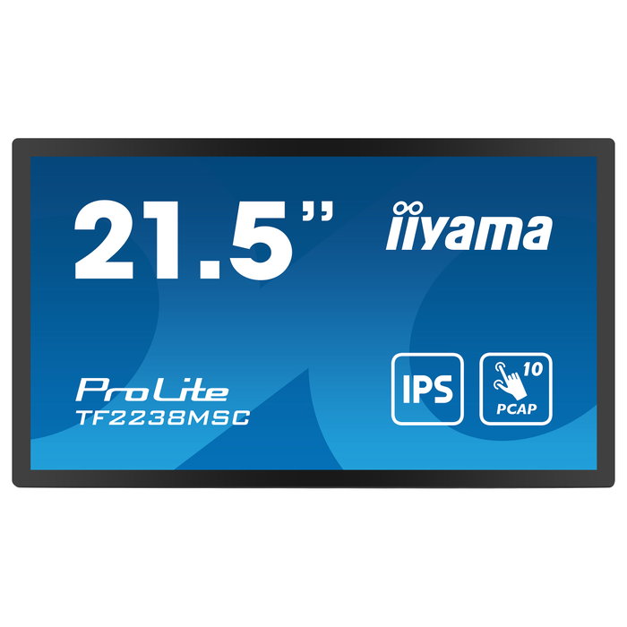 iiyama ProLite TF2238MSC-B1 Monitor Táctil 21.5 pulg Full HD IPS iiyama ProLite TF2238MSC-B1 Monitor Táctil 21.5 pulg Full HD IPS